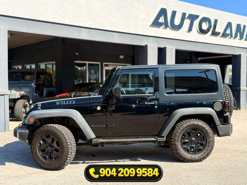 Black Clearcoat 2014 Jeep Wrangler Willys Wheeler