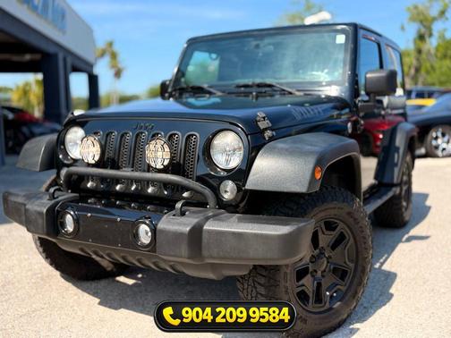 Black Clearcoat 2014 Jeep Wrangler Willys Wheeler