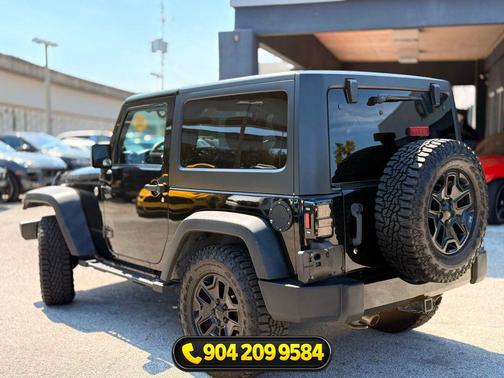 Black Clearcoat 2014 Jeep Wrangler Willys Wheeler