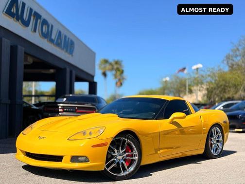 Velocity Yellow Tintcoat 2007 Chevrolet Corvette Base