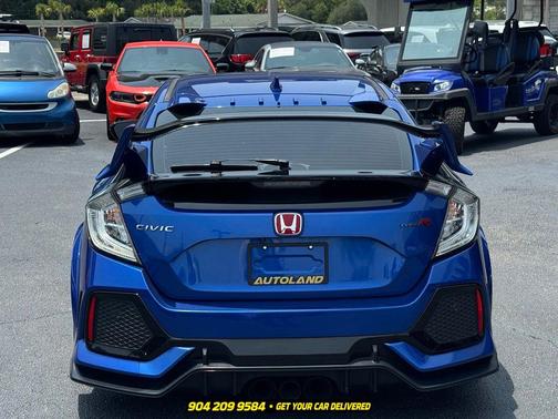 Aegean Blue Metallic 2019 Honda Civic Type R Touring