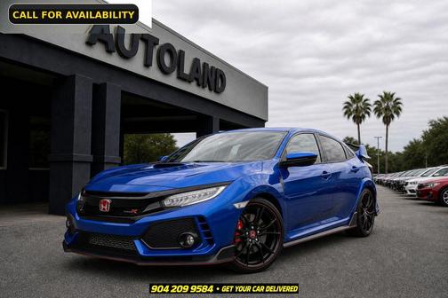 Aegean Blue Metallic 2019 Honda Civic Type R Touring