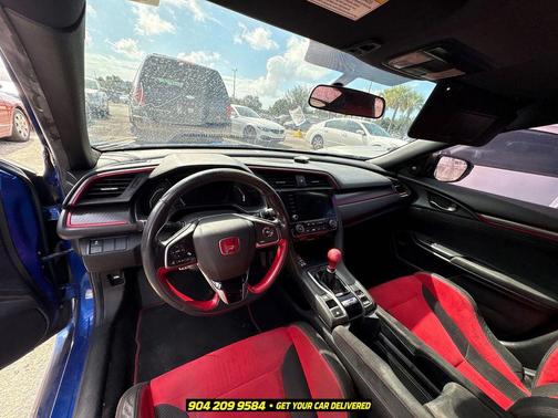 Aegean Blue Metallic 2019 Honda Civic Type R Touring