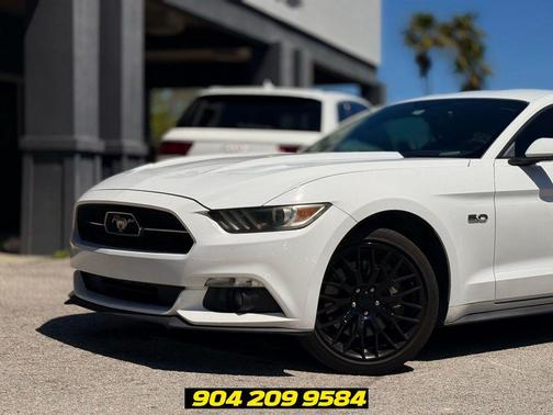 Oxford White 2015 Ford Mustang GT Premium