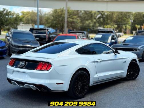 Oxford White 2015 Ford Mustang GT Premium
