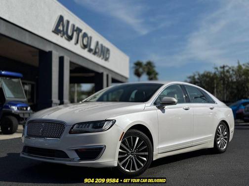White Platinum Metallic Tri-Coat 2020 Lincoln MKZ Standard