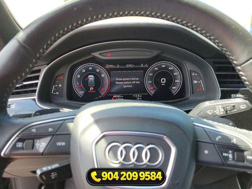 Gray Metallic 2019 Audi Q8 3.0T Premium