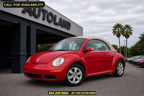 Red 2006 Volkswagen New Beetle 2.5
