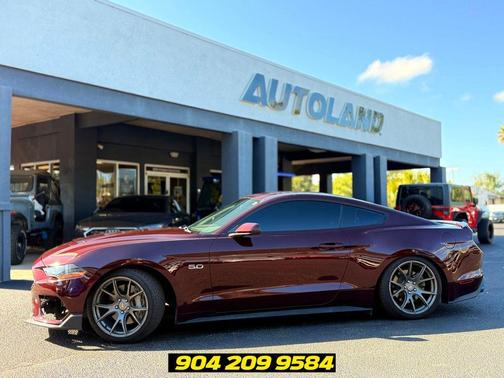 Crimson 2018 Ford Mustang GT