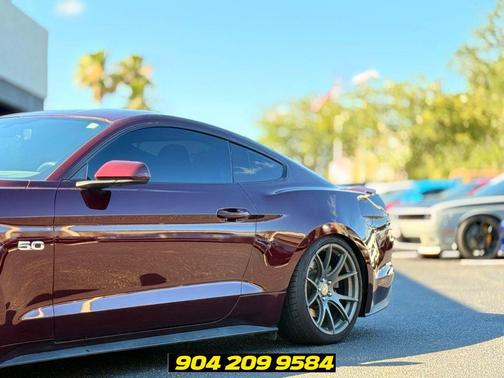 Crimson 2018 Ford Mustang GT
