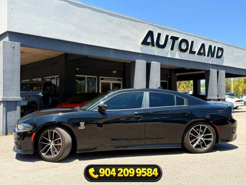 Pitch Black Clearcoat 2016 Dodge Charger R/T Scat Pack