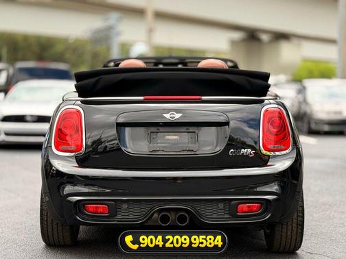 Midnight Black Metallic 2017 MINI Convertible Cooper S
