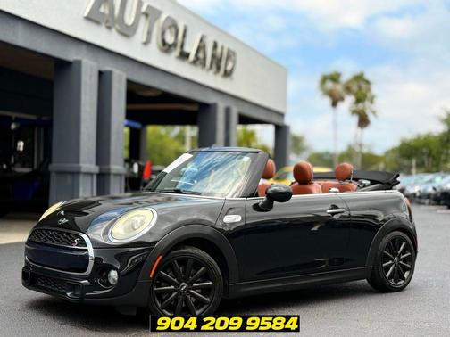 Midnight Black Metallic 2017 MINI Convertible Cooper S