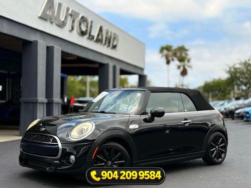 Midnight Black Metallic 2017 MINI Convertible Cooper S