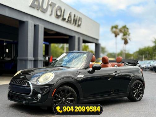 Midnight Black Metallic 2017 MINI Convertible Cooper S