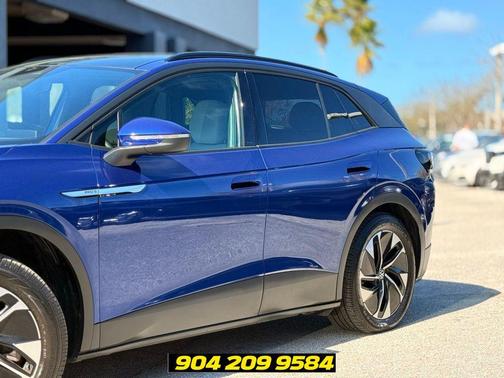 Blue 2021 Volkswagen ID.4 Pro S