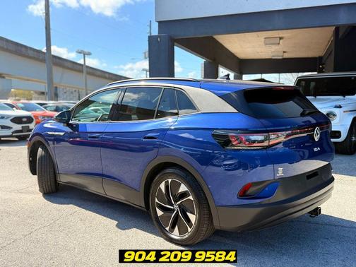 Blue 2021 Volkswagen ID.4 Pro S