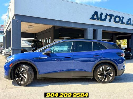Blue 2021 Volkswagen ID.4 Pro S