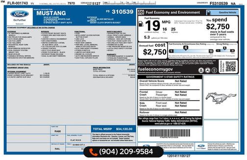 2015 Ford Mustang GT