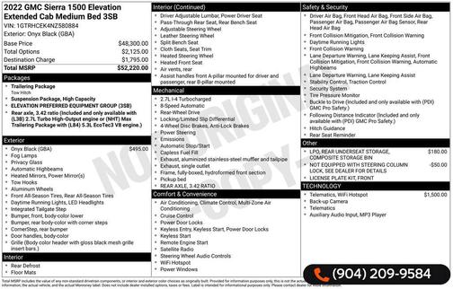 2022 GMC Sierra 1500 Elevation