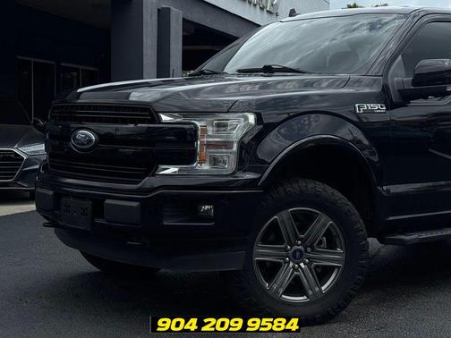 Agate Black Metallic 2020 Ford F-150 Lariat