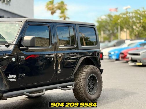 Black Clearcoat 2018 Jeep Wrangler Unlimited Sport