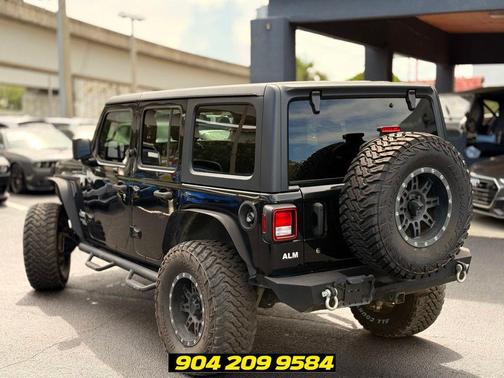 Black Clearcoat 2018 Jeep Wrangler Unlimited Sport
