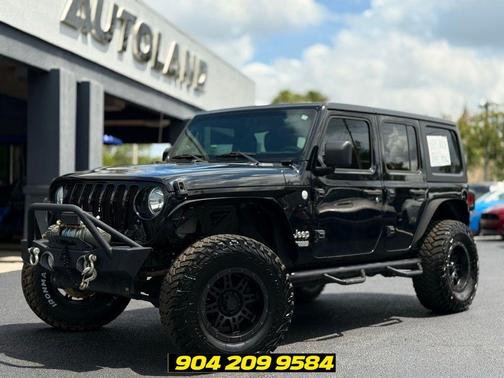 Black Clearcoat 2018 Jeep Wrangler Unlimited Sport