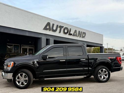 Agate Black Metallic 2022 Ford F-150 XLT