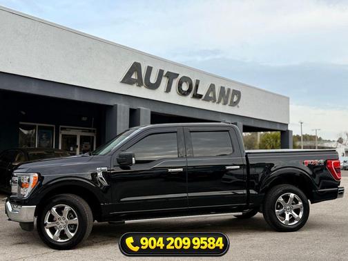 Agate Black Metallic 2022 Ford F-150 XLT