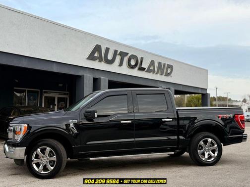 Agate Black Metallic 2022 Ford F-150 XLT