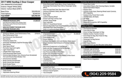 2017 MINI Hardtop Cooper