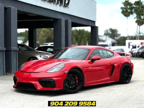 Guards Red 2021 Porsche 718 Cayman GT4