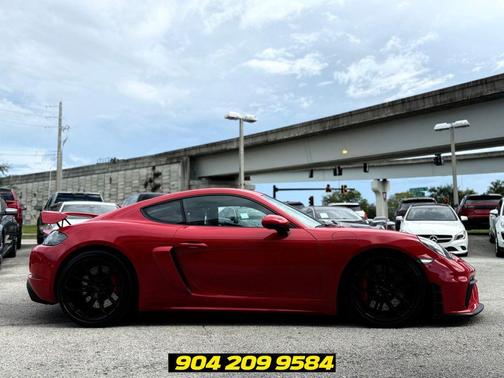 Guards Red 2021 Porsche 718 Cayman GT4