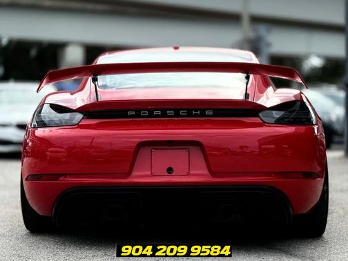 Guards Red 2021 Porsche 718 Cayman GT4