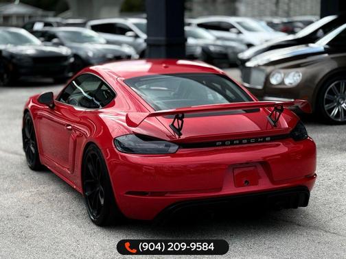 Guards Red 2021 Porsche 718 Cayman GT4