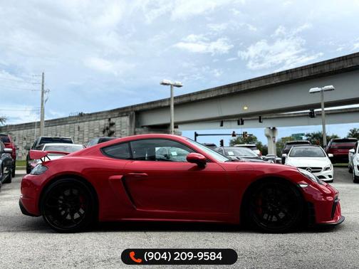Guards Red 2021 Porsche 718 Cayman GT4