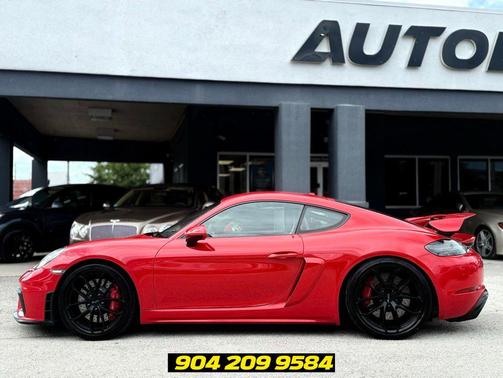Guards Red 2021 Porsche 718 Cayman GT4