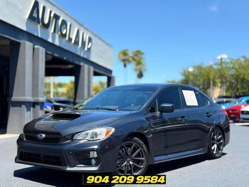 Dark Gray Metallic 2018 Subaru WRX Premium