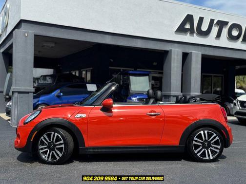 Orange Metallic 2019 MINI Convertible Cooper S