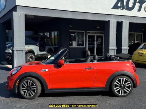 Orange Metallic 2019 MINI Convertible Cooper S