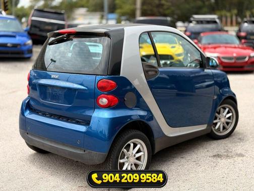 Blue Metallic 2008 smart ForTwo passion