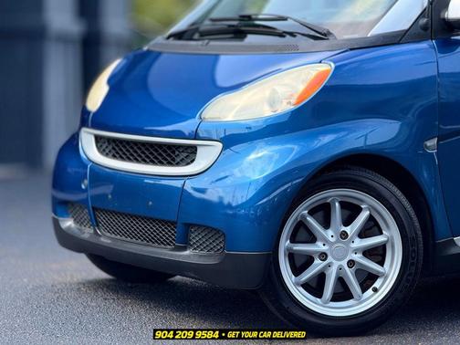 Blue Metallic 2008 smart ForTwo pure