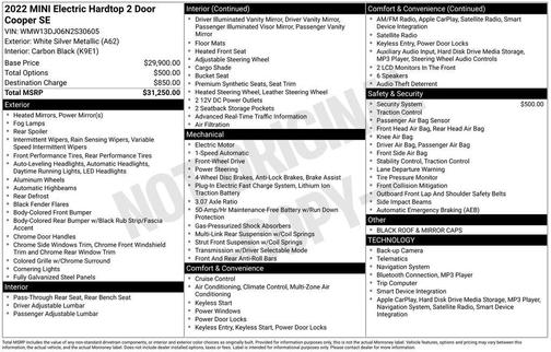 2022 MINI Hardtop Cooper S