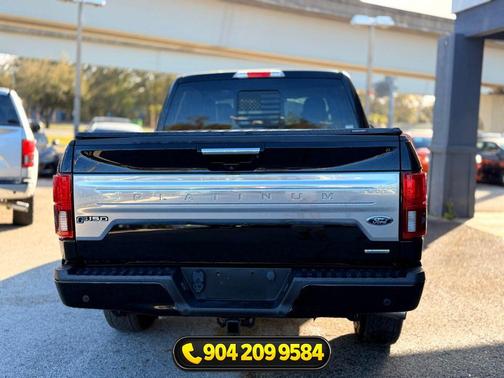 Shadow Black 2018 Ford F-150 Platinum