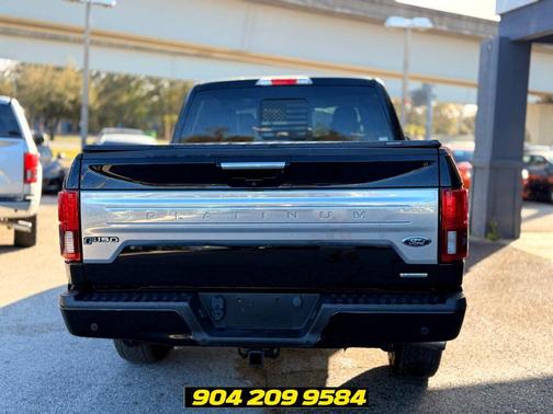 Shadow Black 2018 Ford F-150 Platinum