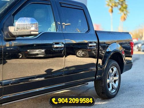 Shadow Black 2018 Ford F-150 Platinum