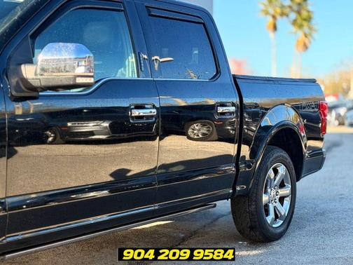Shadow Black 2018 Ford F-150 Platinum