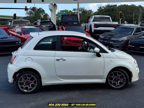Bianco (White) 2013 FIAT 500 Sport