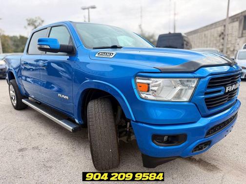 Hydro Blue Pearlcoat 2021 RAM 1500 Big Horn/Lone Star